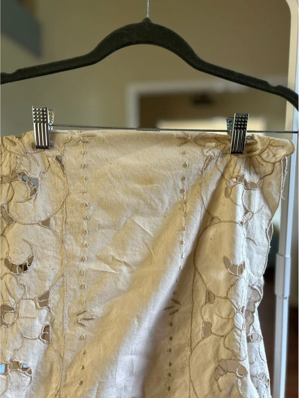 Imperial Elegance 100% Cotton Embroidered Table Runner